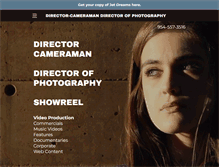 Tablet Screenshot of directorcameraman.com
